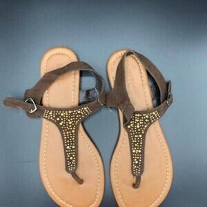 Mix𝗶𝘁 Womens  Embellished Sandals Sz 7
